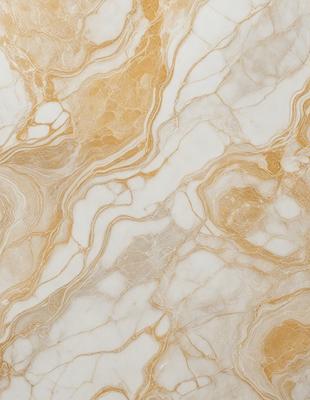 The primary subject of the image is a marble surface with a gold and white color scheme. The setting is a room with a white marble wall, and the visual style is a close-up of the marble surface. The colors and mood of the image are elegant and sophisticated, with the gold and white tones creating a luxurious and refined atmosphere.