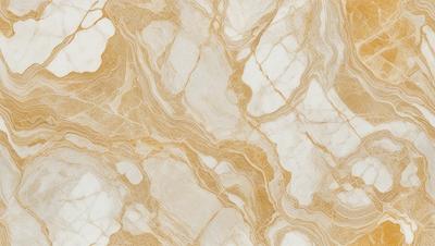 The primary subject of the image is a marble wall with a patterned texture. The setting is a room with a white background. The visual style is a close-up of the marble wall, showcasing its intricate design. The colors and mood of the image are predominantly white and gold, giving it a luxurious and elegant appearance.