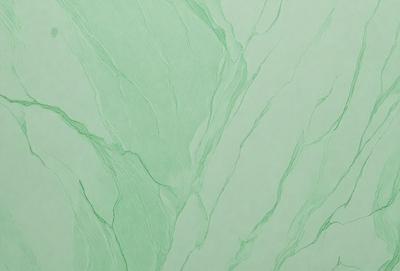 The primary subject of the image is a green marble wall with a pattern of swirls and lines. The setting is a room with a green marble wall as the main focus. The visual style is a close-up of the marble wall, showcasing its intricate design. The colors and mood of the image are predominantly green, giving it a natural and serene atmosphere.