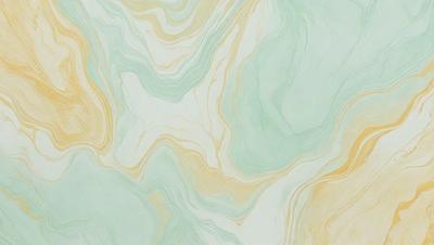 The primary subject of the image is a patterned wallpaper with a green and yellow color scheme. The setting is a wall, and the visual style appears to be a combination of a photo and a digital art or illustration. The colors and mood of the image are vibrant and lively, creating a cheerful atmosphere.
