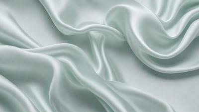 The primary subject of the image is a white sheet of fabric, which is the main object, scene, or focus of the image. The setting or background is a white surface, which provides a clean and minimalistic backdrop for the fabric. The visual style of the image is a close-up of the fabric, showcasing its texture and details. The colors and mood of the image are predominantly white, giving it a clean, serene, and elegant appearance.