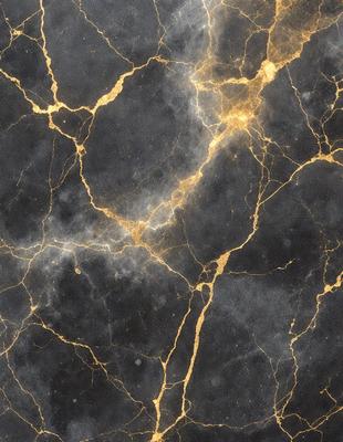The primary subject of the image is a close-up of a marble surface with a yellowish tint. The setting is a black and white photo, which gives the image a classic and timeless appearance. The visual style is a combination of a photo and a drawing, creating a unique and artistic representation of the marble surface. The colors and mood of the image are predominantly black and white, with the yellowish tint adding a touch of warmth and contrast to the overall atmosphere.