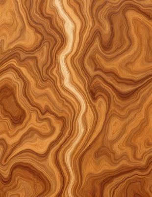The primary subject of the image is a wooden surface with a unique and intricate pattern. The setting is a close-up view of the wooden surface, showcasing the detailed design. The visual style is a close-up of the wooden surface, which gives a sense of depth and texture. The colors and mood of the image are warm and natural, with the wooden surface being the main focus.