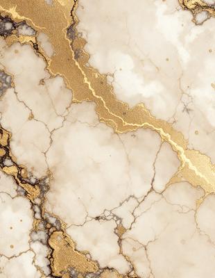 The primary subject of the image is a marble wall with a gold-colored design. The setting is a room with a white marble surface. The visual style is a close-up of the marble wall, showcasing the gold design. The colors and mood of the image are predominantly white and gold, giving it a luxurious and elegant appearance.