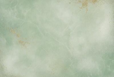 The primary subject of the image is a green marble wall. The setting is a room with a green marble wall, and the visual style is a photo. The dominant colors are green and white, creating a calm and serene atmosphere.