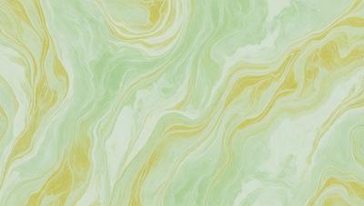 The primary subject of the image is a green and yellow swirling pattern, which appears to be a painting or a digital artwork. The setting is a wall, and the visual style suggests that it is a painting or a digital artwork. The dominant colors in the image are green and yellow, creating a vibrant and lively atmosphere.