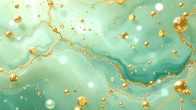 The primary subject of the image is a close-up of a blue and gold pattern, which appears to be a digital art or illustration. The setting is a blue and gold background, and the visual style is a combination of digital art and illustration. The dominant colors in the image are blue and gold, creating a vibrant and lively atmosphere.