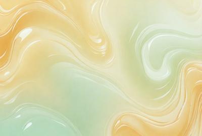 The primary subject of the image is a colorful, swirling pattern on a wall. The setting is a room with a yellow and green color scheme. The visual style is a combination of digital art and illustration, creating a vibrant and dynamic atmosphere. The dominant colors are yellow and green, with other colors such as blue and orange also present in the pattern.