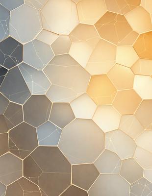 The primary subject of the image is a close-up of a patterned wall, featuring a combination of white and gold colors. The setting is a room with a patterned wall, and the visual style appears to be a mix of digital art and illustration. The dominant colors in the image are white and gold, creating a warm and inviting atmosphere.