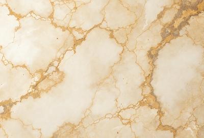 The primary subject of the image is a marble wall with a white and gold color scheme. The setting is a room with a white marble floor. The visual style is a close-up of the marble wall, showcasing its texture and patterns. The colors and mood of the image are elegant and sophisticated, with the white marble providing a clean and refined appearance.