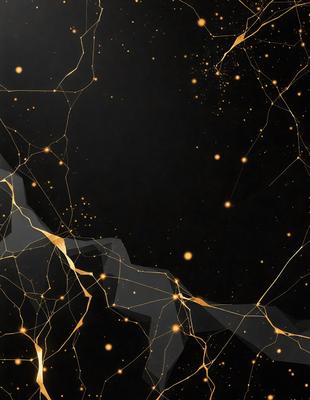 The primary subject of the image is a black background with a pattern of yellow lines or streaks. The setting appears to be a night sky, with the yellow lines creating a sense of movement or energy. The visual style of the image is a combination of digital art and illustration, as the yellow lines are reminiscent of a digital artwork, while the overall atmosphere is one of mystery and intrigue. The colors and mood of the image are predominantly black and yellow, with the yellow lines adding a touch of warmth