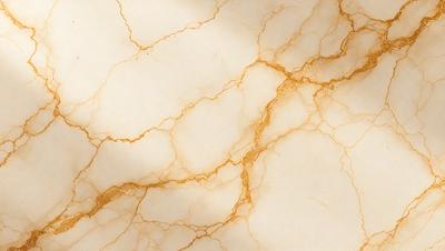 The primary subject of the image is a marble wall with a gold-like texture. The setting is a room with a white background. The visual style is a close-up of the marble wall, showcasing its unique texture. The colors and mood of the image are warm and elegant, with the gold-like texture adding a touch of luxury to the overall atmosphere.