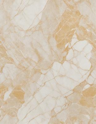 The primary subject of the image is a marble wall with a white and gold color scheme. The setting is a room with a marble floor, and the visual style is a close-up of the marble wall. The colors and mood of the image are elegant and sophisticated, with the white and gold tones creating a luxurious and refined atmosphere.