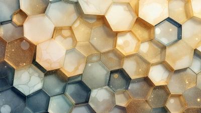 The primary subject of the image is a close-up of a marble-like pattern, which appears to be a combination of blue and brown hues. The setting is a marble-like surface, possibly a wall or a countertop. The visual style of the image is a close-up of the marble pattern, which gives it a textured and detailed appearance. The colors and mood of the image are warm and earthy, with the blue and brown hues creating a sense of depth and richness.