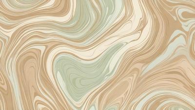 The primary subject of the image is a patterned wallpaper with a blue and green color scheme. The setting is a room with a wall covered in this patterned wallpaper. The visual style is a combination of a photo and a digital art, creating a unique and eye-catching design. The colors and mood of the image are calming and soothing, with the blue and green hues evoking a sense of tranquility.