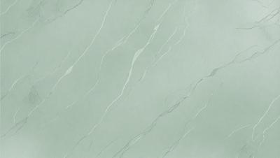 The primary subject of the image is a close-up of a marble wall with a green tint. The setting is a room with a white background. The visual style is a photo of the marble wall. The colors and mood of the image are predominantly green, giving it a natural and serene atmosphere.
