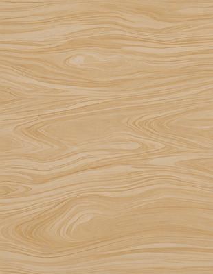 The primary subject of the image is a wooden surface with a unique and intricate pattern. The setting is a room with a wooden floor, and the visual style appears to be a combination of a photo and a digital art or illustration. The colors and mood of the image are warm and inviting, with the wooden surface being the main focus.