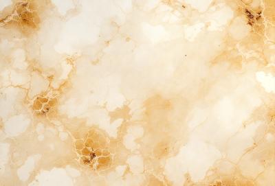 The image features a marble wall with a yellowish tint. The wall is covered in a pattern of white and brown spots, giving it a unique and textured appearance. The overall atmosphere of the image is warm and inviting, with the marble wall serving as a striking backdrop.