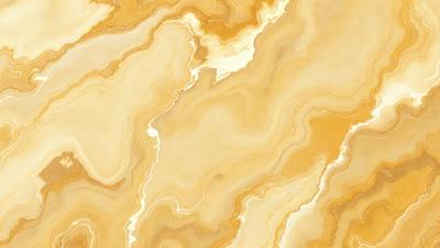 The primary subject of the image is a yellow and white marble-like pattern. The setting is a yellow and white marble-like surface, which could be a wall or a floor. The visual style is a painting or drawing, as the colors and patterns are well-defined and artistic. The dominant colors are yellow and white, creating a warm and inviting atmosphere.