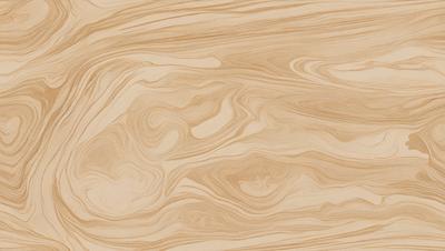 The primary subject of the image is a wooden surface with a swirling pattern. The setting is a room with a wooden floor, and the visual style is a close-up of the wooden surface. The colors and mood of the image are warm and natural, with the wooden surface being the main focus.