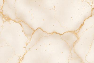 The image features a white marble wall with a gold-colored texture. The wall appears to be cracked, giving it a unique and interesting appearance. The gold-colored texture adds a touch of luxury and sophistication to the scene.