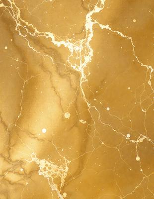 The primary subject of the image is a close-up of a marble wall with a gold-like texture. The setting is a room with a marble surface, and the visual style appears to be a photo of the marble wall. The colors and mood of the image are warm and luxurious, with the gold-like texture adding a sense of sophistication and elegance to the scene.