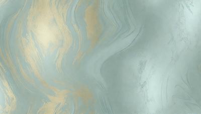The primary subject of the image is a blue and white patterned wall. The setting is a room with a blue and white wallpaper. The visual style is a patterned wallpaper, which gives the room a unique and artistic atmosphere. The dominant colors are blue and white, creating a calm and soothing environment.