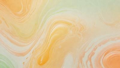 The primary subject of the image is a yellow and orange swirl pattern, which is the main focus of the image. The setting is a white background, and the visual style appears to be a digital art or illustration. The dominant colors in the image are yellow and orange, creating a warm and vibrant atmosphere.