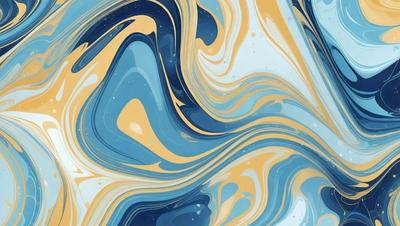 The primary subject of the image is a blue and yellow swirling pattern, which appears to be a digital art or illustration. The setting is a blue and yellow background, creating a vibrant and lively atmosphere. The visual style is a mix of digital art and illustration, with the swirling pattern being the main focus of the image. The colors and mood convey a sense of energy and movement, with the blue and yellow colors adding a sense of warmth and liveliness to the scene.