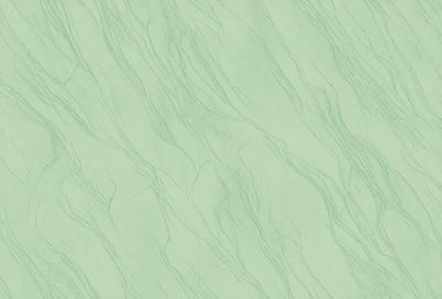 The image features a green, wavy surface with a patterned texture. The primary subject is the green surface, which appears to be a wall or a piece of artwork. The setting is indoors, with the green surface being the main focus of the image. The visual style is a combination of a photo and a patterned texture, creating a unique and interesting appearance. The colors and mood of the image are predominantly green, with a slightly wavy and textured surface that adds depth and interest to the scene.