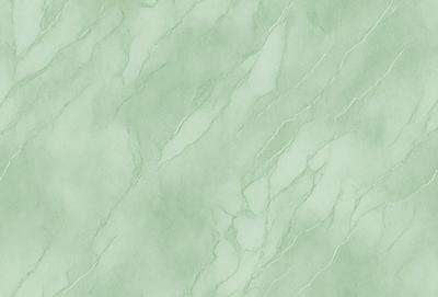 The primary subject of the image is a green marble wall. The setting is a bathroom, as indicated by the presence of a marble countertop. The visual style is a watercolor painting, which gives the image a unique and artistic appearance. The dominant colors are green and white, creating a calming and serene atmosphere.
