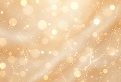 The primary subject of the image is a pattern of gold glittering lights, creating a visually appealing and shiny background. The setting is a white surface, which contrasts with the gold lights, making them stand out even more. The visual style is a combination of a photo and digital art, as the gold glittering lights are digitally created and placed on the white surface. The colors and mood of the image are predominantly gold and shiny, giving it a warm and inviting atmosphere.