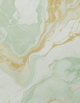 The primary subject of the image is a marble-like pattern, which is the main focus of the image. The setting is a white and green marble-like surface, which serves as the background. The visual style of the image is a combination of a photo and digital art, creating a unique and intricate pattern. The colors in the image are predominantly white and green, giving the scene a clean and natural atmosphere.