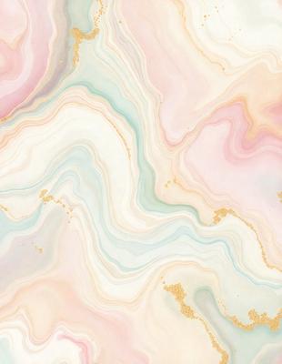The primary subject of the image is a colorful, abstract design featuring a mix of pink, blue, and gold colors. The setting is a wall with a patterned surface, possibly a marble or stone wall. The visual style appears to be a combination of digital art and illustration, creating a unique and eye-catching design. The colors and mood of the image are vibrant and lively, evoking a sense of creativity and artistic expression.