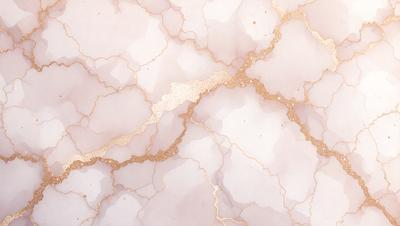 The primary subject of the image is a marble wall with a gold-like texture. The setting is a room with a marble surface, and the visual style is a close-up of the marble wall. The colors and mood of the image are predominantly gold and white, creating a luxurious and elegant atmosphere.