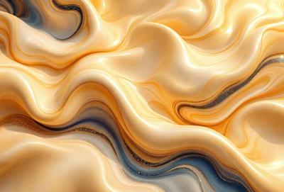 The primary subject of the image is a close-up of a yellow and blue swirling pattern, which appears to be a digital art or illustration. The setting is a yellow and blue background, creating a vibrant and lively atmosphere. The visual style is a mix of digital art and illustration, with the swirling pattern being the main focus of the image. The colors and mood convey a sense of energy and movement, with the yellow and blue hues adding a sense of warmth and liveliness to the