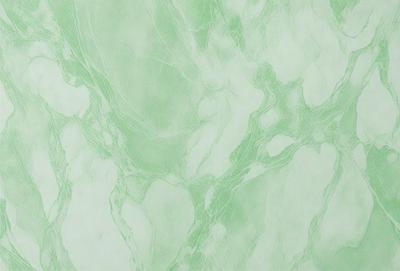The primary subject of the image is a close-up of a marble wall with a green tint. The setting is a room with a marble surface, and the visual style is a realistic representation of the marble wall. The colors and mood of the image are predominantly green, giving it a natural and serene atmosphere.