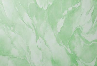 The primary subject of the image is a green and white marbled wallpaper. The setting is a room with a green and white marbled wallpapered wall. The visual style is a patterned wallpaper, which gives the room a unique and elegant appearance. The colors and mood of the image are predominantly green and white, creating a calm and soothing atmosphere.