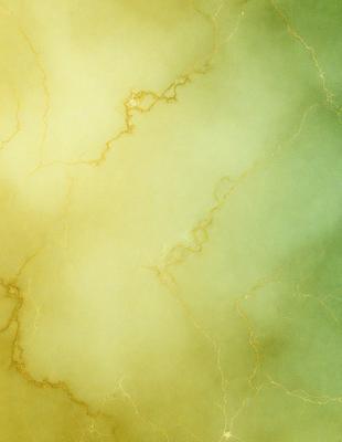 The primary subject of the image is a green marble wall with yellow streaks. The setting is a room with a green marble wall, and the visual style is a photo. The dominant colors are green and yellow, creating a warm and natural atmosphere.