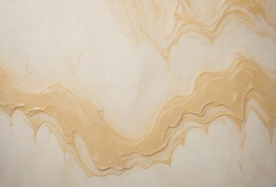 The primary subject of the image is a wall with a unique and intricate design. The setting is a room with a white wall, and the visual style appears to be a combination of a photo and digital art. The colors and mood of the image are predominantly white, giving it a clean and minimalist appearance.
