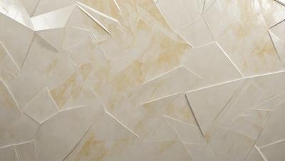 The primary subject of the image is a wall with a patterned texture. The setting is a room with a tan-colored wall. The visual style is a combination of a photo and digital art, creating a unique and interesting pattern. The dominant colors are tan and beige, giving the wall a warm and inviting atmosphere.