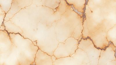 The primary subject of the image is a marble wall with a yellowish-brown color. The setting is a room with a stone wall, and the visual style is a drawing or painting. The colors and mood of the image are warm and earthy, creating a sense of natural beauty.