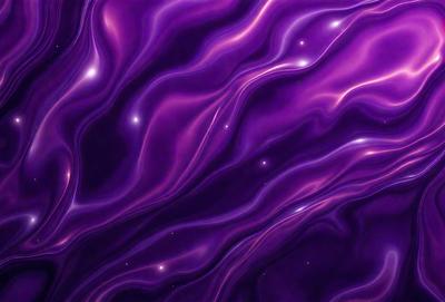 The primary subject of the image is a purple, swirling, and textured background. The setting is a space-like environment, with a purple and blue color scheme. The visual style is a digital art or illustration, creating a unique and captivating atmosphere. The colors and mood convey a sense of depth and intrigue, making the image visually appealing and thought-provoking.