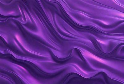 The primary subject of the image is a purple, flowing, and swirling pattern. The setting is a purple background, which adds to the overall visual style. The image is a digital art or illustration, showcasing the artist's creativity and skill in designing the purple pattern. The colors and mood of the image are predominantly purple, creating a sense of calmness and tranquility.