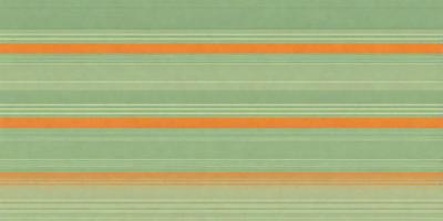 The primary subject of the image is a green and orange striped pattern. The setting is a green background, and the visual style appears to be a digital art or illustration. The dominant colors are green and orange, creating a lively and vibrant atmosphere.