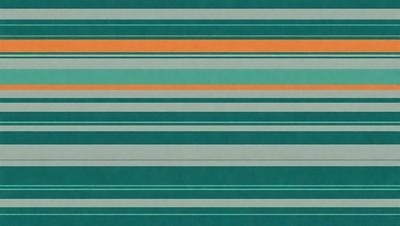 The primary subject of the image is a colorful striped pattern. The setting is a green background, and the visual style appears to be a combination of digital art and illustration. The dominant colors in the image are green, orange, and blue, creating a vibrant and lively atmosphere.