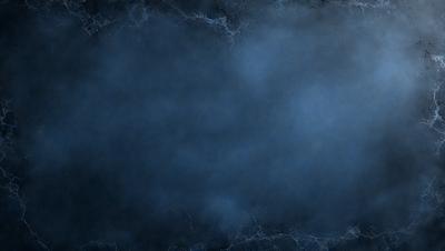 The primary subject of the image is a blue sky with clouds. The setting is a dark, cloudy sky, which creates a moody atmosphere. The visual style is a digital art or illustration, as the clouds are depicted in a detailed and artistic manner. The colors and mood of the image are predominantly dark and dramatic, with the blue sky and clouds providing a contrast to the overall gloomy ambiance.