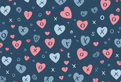 The primary subject of the image is a pattern of hearts, which are scattered across a blue background. The hearts come in various sizes and are arranged in a visually appealing manner. The setting is a blue surface, which serves as the background for the hearts. The visual style of the image is a combination of digital art and illustration, creating a unique and eye-catching design. The dominant colors in the image are blue and pink, which contribute to a warm and inviting atmosphere.