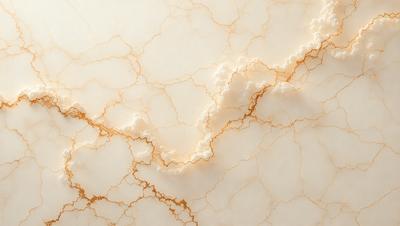 The primary subject of the image is a marble wall with a yellowish tint. The setting is a room with a white marble surface. The visual style is a close-up of the marble wall, showcasing its texture and color. The dominant colors are yellow and white, creating a warm and natural atmosphere.