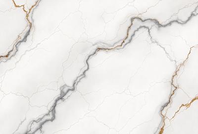 The image features a white marble surface with a pattern of lines and curves. The lines are visible in various directions, creating a unique and intricate design. The marble surface appears to be a part of a wall or a countertop, adding a touch of elegance and sophistication to the setting. The overall atmosphere of the image is clean, minimalistic, and visually appealing.